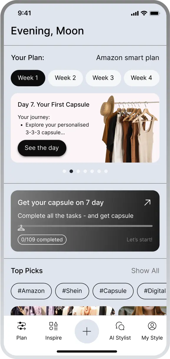 Phone demo screen